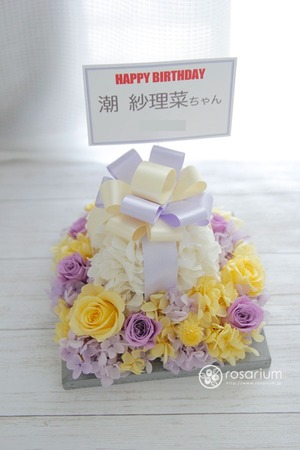 ポートメッセ名古屋 公演 [日向坂46個別握手会] 潮　紗理菜　さん ご出演祝い花・楽屋花