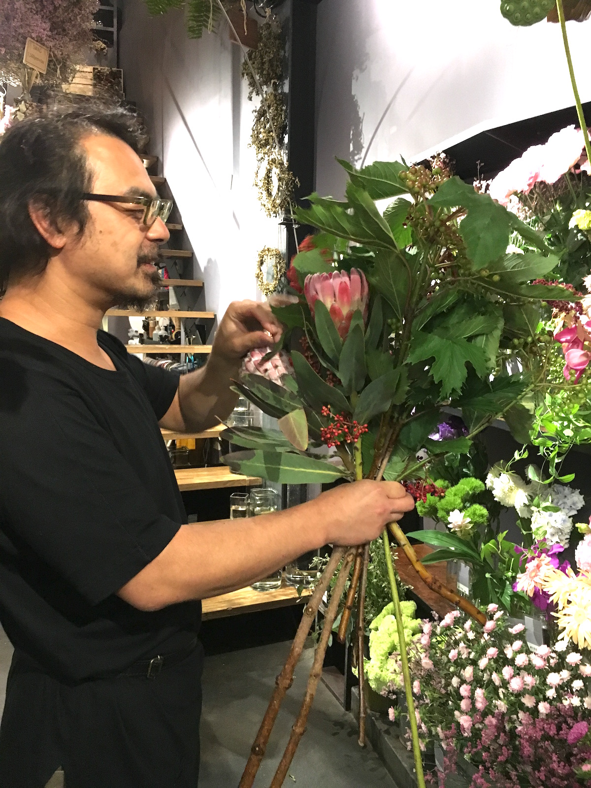 Sakaseruフラワーデザイナー森宏之